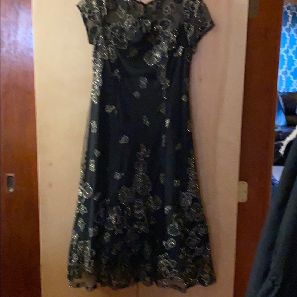 Evening dress mid to ankle length size 8